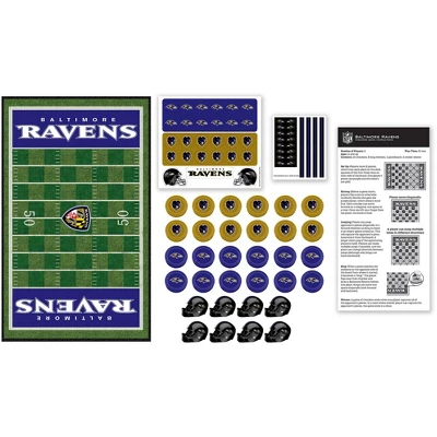 MasterPieces Officially Licensed NFL Baltimore Ravens Checkers Board Game For Families And Kids Ages 6 And Up 2 MasterPieces Officially Licensed NFL Baltimore Ravens Checkers Board Game For Families And Kids Ages 6 And Up - Image 2