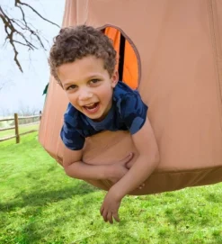 HearthSong Woodland HugglePod HangOut Set With Nylon Hanging Tent, LED Leaf Lights And Crescent Stand -LITTLE TIKES Shop GUEST 45a955cd f525 485f bfd9 067b4feb1cad