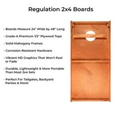 Vintage Striped Cornhole Boards - ACA Backyard Series -LITTLE TIKES Shop GUEST 469f2d8a 883b 4f22 aa0b dc75a29233e0