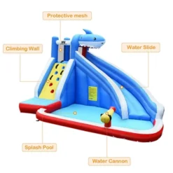 Costway Inflatable Water Slide Animal Shaped Bounce House Castle Splash Water Pool Without Blower -LITTLE TIKES Shop GUEST 476e6425 610b 416e 81c9 5754c21adb0d