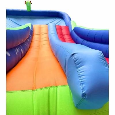 Pogo Bounce House Backyard Kids Home Giant Water Park Inflatable Water Slide With Splash Pool 5 Pogo Bounce House Backyard Kids Home Giant Water Park Inflatable Water Slide With Splash Pool - Image 5