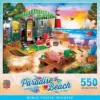 MasterPieces 550 Piece Jigsaw Puzzle - Oceanside Camping - 18"x24"