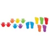 Edx Education Hand And Foot Mark Set, Set Of 26
