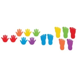 Edx Education Hand And Foot Mark Set, Set Of 26