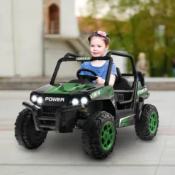 Costway 12V Kids Ride On UTV Electric Off-Road Truck Remote W/ LED Lights & Music -LITTLE TIKES Shop GUEST 48b9ef7b 1acf 4569 93bb 2dfd1591091f