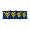 NCAA West Virginia Mountaineers Corn-Filled Cornhole Bags - Navy Blue