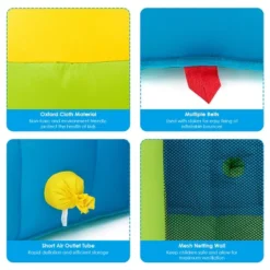 Costway Inflatable Bounce House Water Slide Jump Bouncer With Climbing Wall And Splash Pool Blower Excluded -LITTLE TIKES Shop GUEST 494bd449 b635 4b7e a0e5 0105ff3d43e8