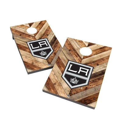 NHL Los Angeles Kings 2'x3' Cornhole Bag Toss Game Set 1 NHL Los Angeles Kings 2'x3' Cornhole Bag Toss Game Set