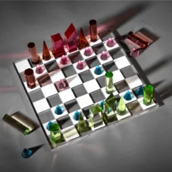 Trademark Games Modern Chess Set - Acrylic Chess Board With 32 Colorful Game Pieces - Unique Tabletop Decor Item With Functional Gameplay 17 Trademark Games Modern Chess Set - Acrylic Chess Board With 32 Colorful Game Pieces - Unique Tabletop Decor Item With Functional Gameplay -LITTLE TIKES Shop GUEST 49a26bc3 d3d9 4fe3 b987 b65acec0d0b5