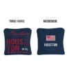 Gameday Houston Football Synergy Pro Navy Blue Cornhole Bags (Set Of 4)