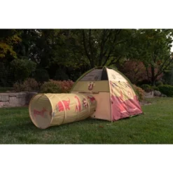 Pacific Play Tents Kids Jungle Safari Play Tent And Tunnel Set Combo 4' X 4' -LITTLE TIKES Shop GUEST 4b268136 0780 4e3e 86c9 dcdf551ef702