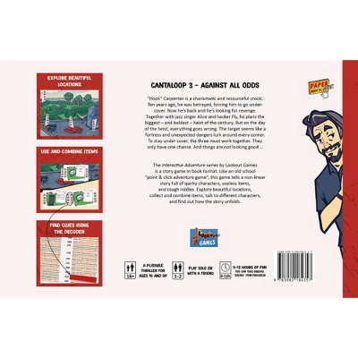 Asmodee Cantaloop Book 3: Against All Odds Board Game 1 Asmodee Cantaloop Book 3: Against All Odds Board Game