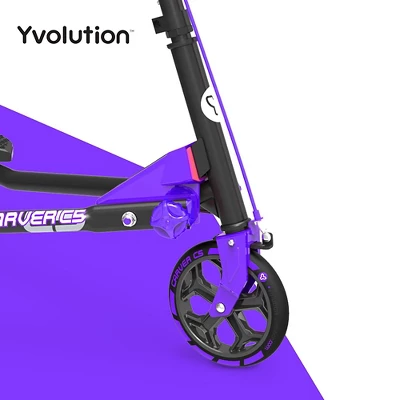 Y-Volution Y-Fliker C5 Carver Scooter - Purple 1 Y-Volution Y-Fliker C5 Carver Scooter - Purple