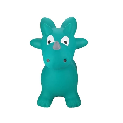 BounceZiez Inflatable Bouncy Ride-On Hopper With Pump - Dino 3 BounceZiez Inflatable Bouncy Ride-On Hopper With Pump - Dino - Image 3