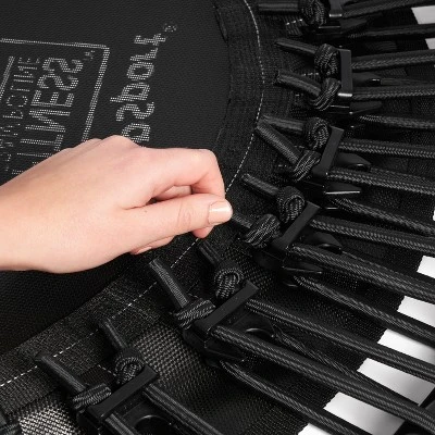 JumpSport 370 Home Gym 39 Inch Heavy Duty Fitness Trampoline With 4-In-1 DVD For Customized Strength And Cardio Exercises, Black 3 JumpSport 370 Home Gym 39 Inch Heavy Duty Fitness Trampoline With 4-In-1 DVD For Customized Strength And Cardio Exercises, Black - Image 3