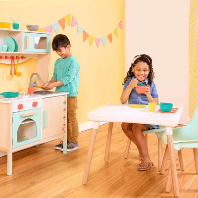 B. Toys Wooden Play Kitchen - Mini Chef Kitchenette 2 B. Toys Wooden Play Kitchen - Mini Chef Kitchenette - Image 2