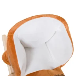 Qaba Kids Ride On Rocking Horse, Plush Animal Toy Sturdy Wooden Rocker With Songs For Boys Or Girls -LITTLE TIKES Shop GUEST 4e9827b5 5aa9 4411 9230 6db40945d027