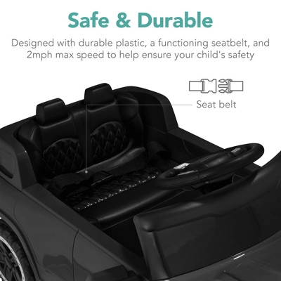 Best Choice Products 6V Kids Ride On Car Truck W/ Parent Control, 3 Speeds, LED Headlights, MP3 Player, Horn 4 Best Choice Products 6V Kids Ride On Car Truck W/ Parent Control, 3 Speeds, LED Headlights, MP3 Player, Horn - Image 4