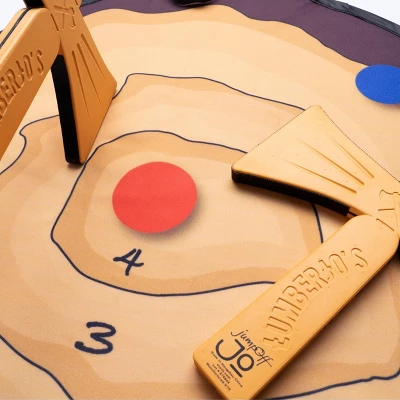 JumpOff Jo Foam Axe Throwing Game - LumberJo - Indoor & Outdoor Fun 2 JumpOff Jo Foam Axe Throwing Game - LumberJo - Indoor & Outdoor Fun - Image 2