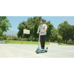 Razor E300 Ride-On 24V Motorized High-Torque Power Electric Scooter, Speeds Up To 15 MPH With Brakes And 9" Pneumatic Tired For Adults & Teens, Blue