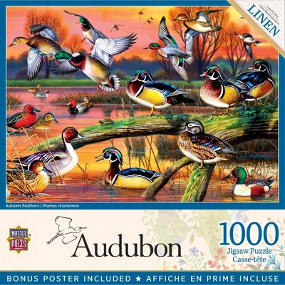 MasterPieces 1000 Piece Jigsaw Puzzle - Autumn Feathers - 19.25"x26.75" 1 MasterPieces 1000 Piece Jigsaw Puzzle - Autumn Feathers - 19.25"x26.75"
