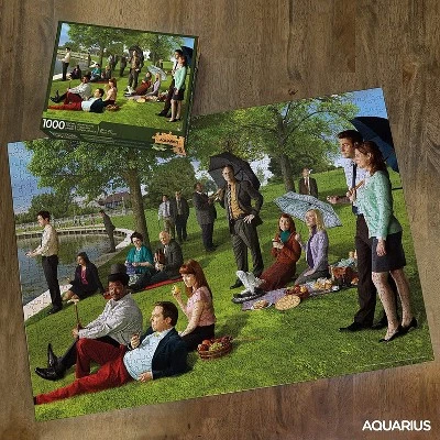 Aquarius Puzzles The Office Sunday Afternoon 1000 Piece Jigsaw Puzzle 2 Aquarius Puzzles The Office Sunday Afternoon 1000 Piece Jigsaw Puzzle - Image 2