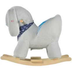 Qaba Kids Ride-On Rocking Horse Toy Bunny Rocker With Fun Play Music & Soft Plush Fabric For Children 18-36 Months -LITTLE TIKES Shop GUEST 52137efe 2373 40ce 9da5 d23be1652e83
