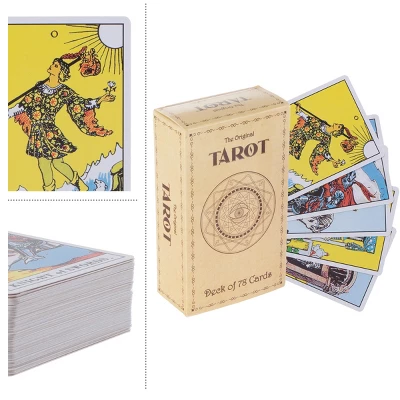Tarot Cards With Guidebook – Classic 78-Card Oracle Deck With Smooth Finish – Tarot Card Set Suitable For Beginners Or Enthusiasts By Trademark Games 2 Tarot Cards With Guidebook – Classic 78-Card Oracle Deck With Smooth Finish – Tarot Card Set Suitable For Beginners Or Enthusiasts By Trademark Games - Image 2