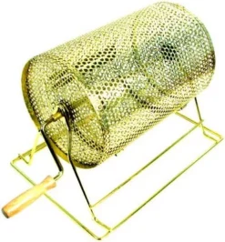 Trademark Poker Small Gold 2,500-Ticket Raffle Ticket Drum