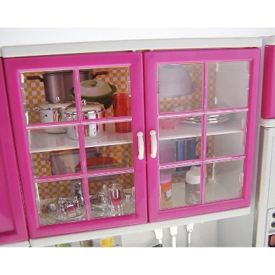 Ready! Set! Play! Link Little Princess Modern Full Deluxe Kitchen Playset Comes With Refrigerator, Stove, Sink, Microwave 4 Ready! Set! Play! Link Little Princess Modern Full Deluxe Kitchen Playset Comes With Refrigerator, Stove, Sink, Microwave - Image 4