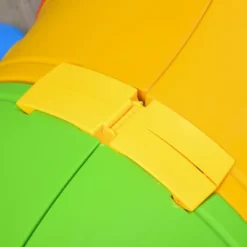 Qaba Kids Caterpillar Tunnel Outdoor Indoor Climb-N-Crawl Play Equipment For 3-6 Years Old, 6 Sections, For Daycare, Preschool, Playground -LITTLE TIKES Shop GUEST 52e37452 51a5 4ce0 a878 08025baffbd4