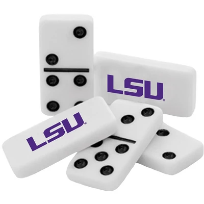 MasterPieces Officially Licensed NCAA LSU Tigers 28 Piece Dominoes Game For Adults 2 MasterPieces Officially Licensed NCAA LSU Tigers 28 Piece Dominoes Game For Adults - Image 2