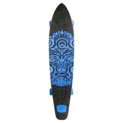 Quest Super Cruiser "Karma" 44" Longboard Skateboard - Blue/Black