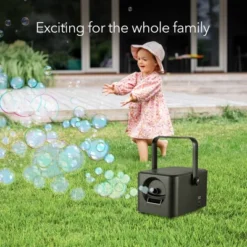Dartwood Bubble Machine - 5000+ Bubbles Per Minute - Portable Bubble Maker For Birthday Parties, Weddings, Holidays, And More (3 Pack, Black) -LITTLE TIKES Shop GUEST 545e592e 71ad 4785 9d76 f451ce6a6530