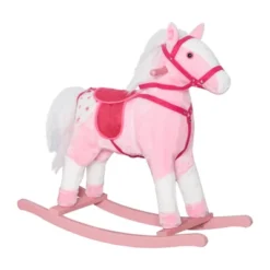 Qaba Kids Plush Toy Rocking Horse Pony Toddler Ride On Animal For Girls Pink Birthday Gifts With Realistic Sounds 12 Qaba Kids Plush Toy Rocking Horse Pony Toddler Ride On Animal For Girls Pink Birthday Gifts With Realistic Sounds -LITTLE TIKES Shop GUEST 54834db2 eeed 40be a6b5 4c1f357b3c7c
