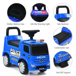 Costway Kids Ride On Push Police Car Licensed Mercedes Benz Push And Ride Racer -LITTLE TIKES Shop GUEST 54f7e0ff 58aa 47ea afdb f113e1f17e67