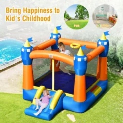 Inflatable Bounce House Kids Magic Castle W/ Large Jumping Area With 750W Blower -LITTLE TIKES Shop GUEST 5520c915 7501 41ee b8df 241ee4334c3f