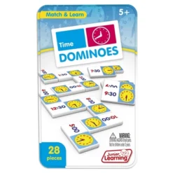 Junior Learning Time Dominoes, 2 Sets