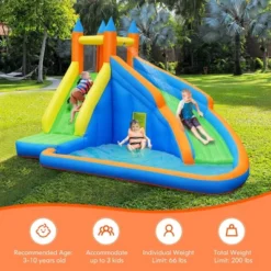 Costway Inflatable Water Slide Mighty Bounce House Jumper Castle W/ 480W Blower 14 Costway Inflatable Water Slide Mighty Bounce House Jumper Castle W/ 480W Blower -LITTLE TIKES Shop GUEST 5601e354 11ce 4e80 8b38 f0e513ccce1f