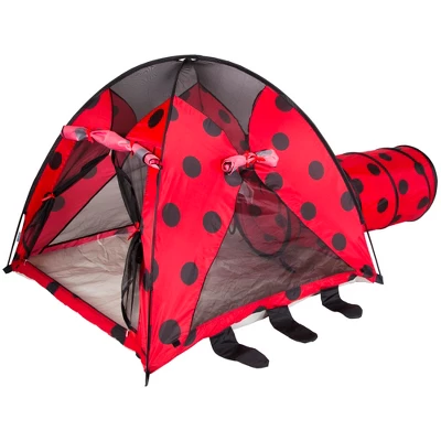 Pacific Play Tents Kids Ladybug Tent And Tunnel Combo 2 Pacific Play Tents Kids Ladybug Tent And Tunnel Combo - Image 2