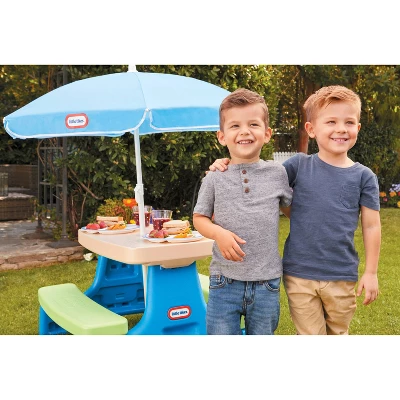 Little Tikes Easy Store Jr. Play Table With Umbrella 7 Little Tikes Easy Store Jr. Play Table With Umbrella - Image 7