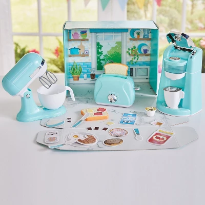 Kidoozie Trendy Kitchen Trio, Set Of 3 Realistic Toy Kitchen Appliances For Pretend Play, Ages 3+ 1 Kidoozie Trendy Kitchen Trio, Set Of 3 Realistic Toy Kitchen Appliances For Pretend Play, Ages 3+