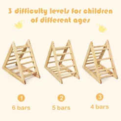 Costway Wooden Climbing Pikler Triangle With Climbing Ladder For Toddler Step Training, Natural 15 Costway Wooden Climbing Pikler Triangle With Climbing Ladder For Toddler Step Training, Natural -LITTLE TIKES Shop GUEST 575dcca4 0625 4d54 aff5 4bf6cd6a28eb