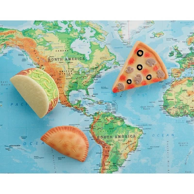 Yellow Door Sensory Play Stones Foods Of The World - Set Of 8 4 Yellow Door Sensory Play Stones Foods Of The World - Set Of 8 - Image 4