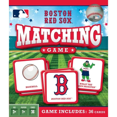 MasterPieces Officially Licensed MLB Boston Red Sox Matching Game For Kids And Families 1 MasterPieces Officially Licensed MLB Boston Red Sox Matching Game For Kids And Families