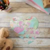Bright Creations Set Of 12 Heart Shaped Blank Jigsaw Puzzles To Draw On, DIY Crafts, Valentine's Gifts, 40 Pieces Each