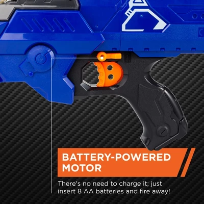 Best Choice Products Kids Motorized Soft Foam Ball Thrower, Electric Toy Pretend Battle Set For Children, Family W/ Automatic Hopper Feeder, 20 Balls 4 Best Choice Products Kids Motorized Soft Foam Ball Thrower, Electric Toy Pretend Battle Set For Children, Family W/ Automatic Hopper Feeder, 20 Balls - Image 4