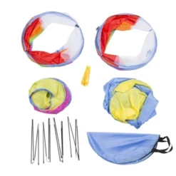 HearthSong 4-Piece Pop-Up Rainbow Play Tents (2) And Tunnels (2) With Mesh Tops For Indoor And Outdoor Play -LITTLE TIKES Shop GUEST 59742209 98a0 464f 9975 00fe1f61bcc9