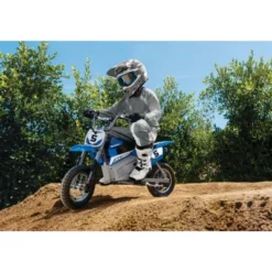 Razor 24V MX350 Dirt Rocket Powered Ride-On - Blue