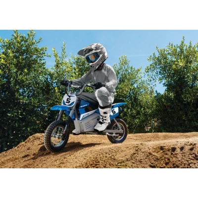 Razor 24V MX350 Dirt Rocket Powered Ride-On - Blue 1 Razor 24V MX350 Dirt Rocket Powered Ride-On - Blue